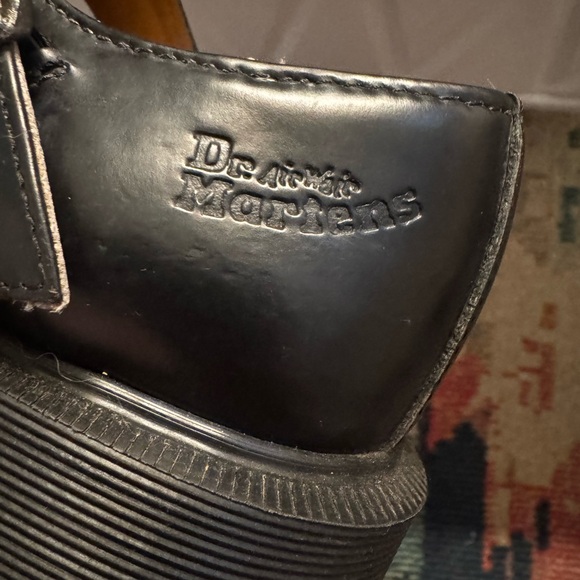 VINTAGE MINT Women’s Doc “Dr” Martens Black Mary Jane Leather Shoes UK 4 US 6 - Picture 4 of 7